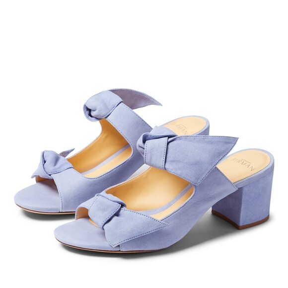 Alexandre Birman Asymmetric Clarita 60 Caribbean Blue 8.5 M